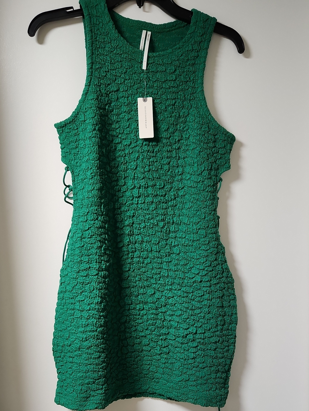 NWT Anthropologie Green Dress Size Medium